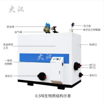 500公斤生物质蒸汽发生器